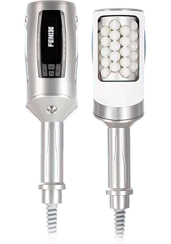 Handpiece with three sensors for precise and personalized procedures.