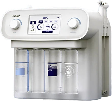 INDIBA ONA – a device for deep cleansing, rejuvenation, and skin texture improvement.